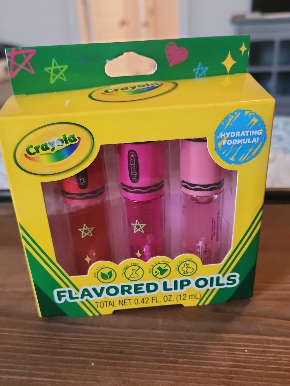 NWT Crayola Flavored Lip Oils